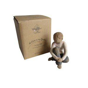 *Willow Tree 'Caring Child'  Statue Figurine DEMDACO  - NIB